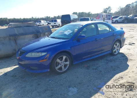 2005 Mazda Mazda6 I Sport из США, поврежденный, VIN 1YVHP80CX55M40674